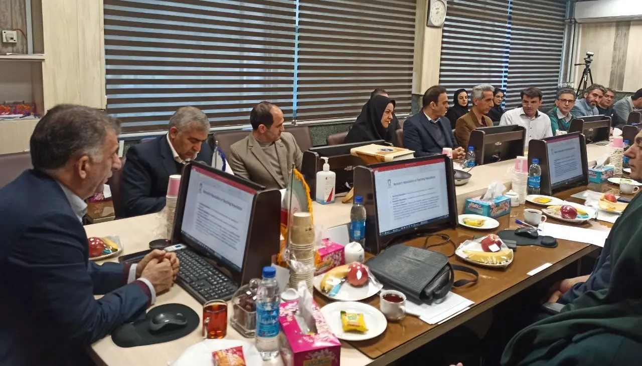 دوازدهمین جلسه کمیته وبومتریکس دانشگاه